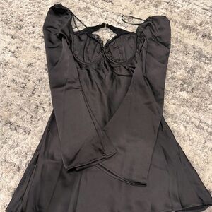 NWT Princess Polly Black Dress